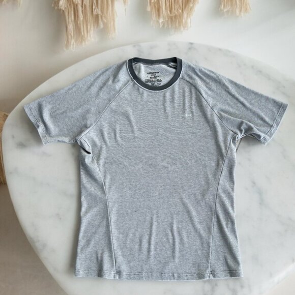 Patagonia Other - Patagonia Capilene 2 Lightweight Shirt Gray Base Layer Short Sleeve Size Large